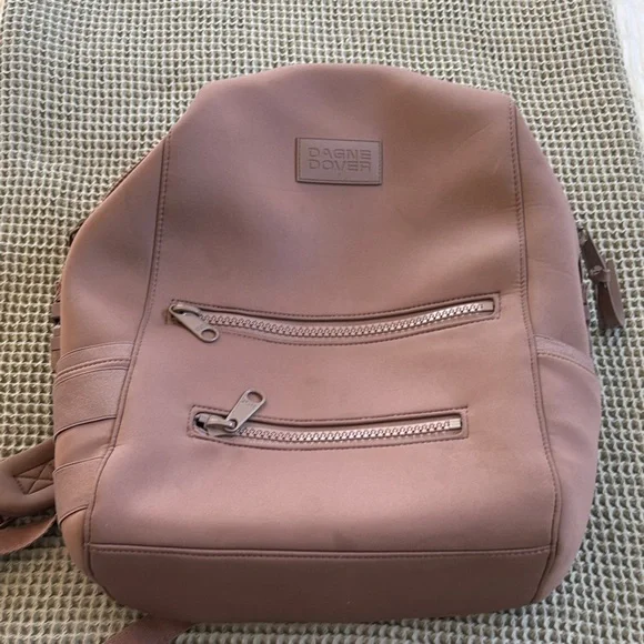 Dagne Dover Blush Diaper Bag Backpack - Picture 2 of 9